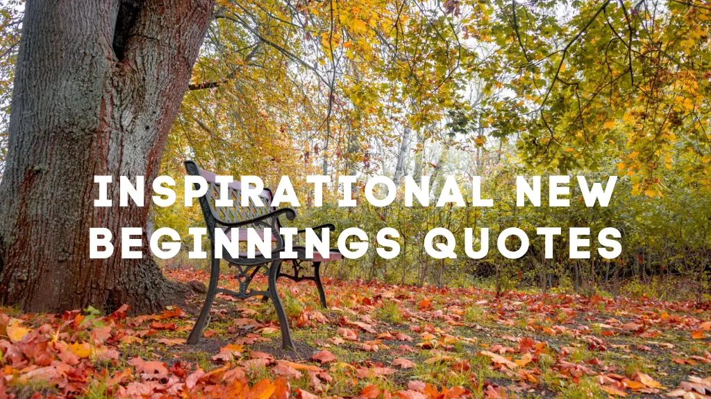 Inspirational New Beginnings Quotes