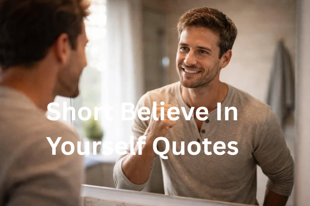 Short Believe In Yourself Quotes