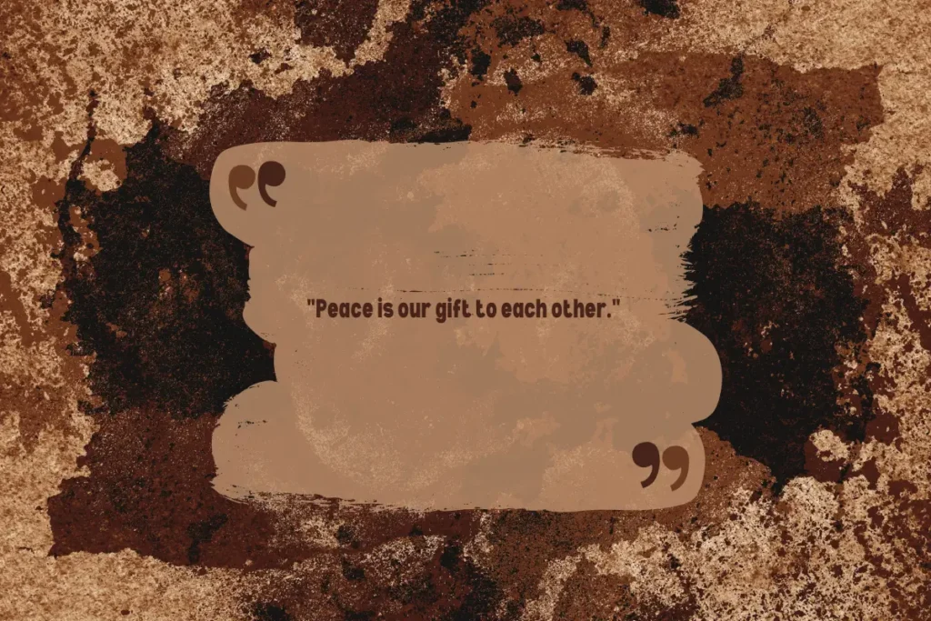 Short Peace Quotes