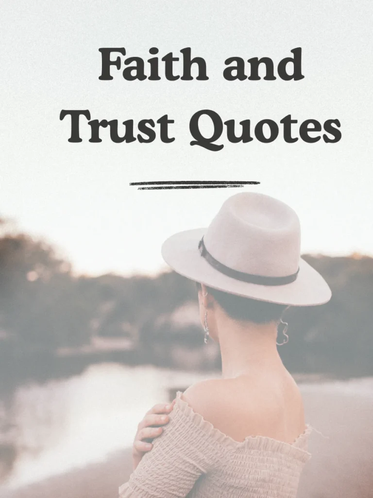 Faith and Trust Quotes
