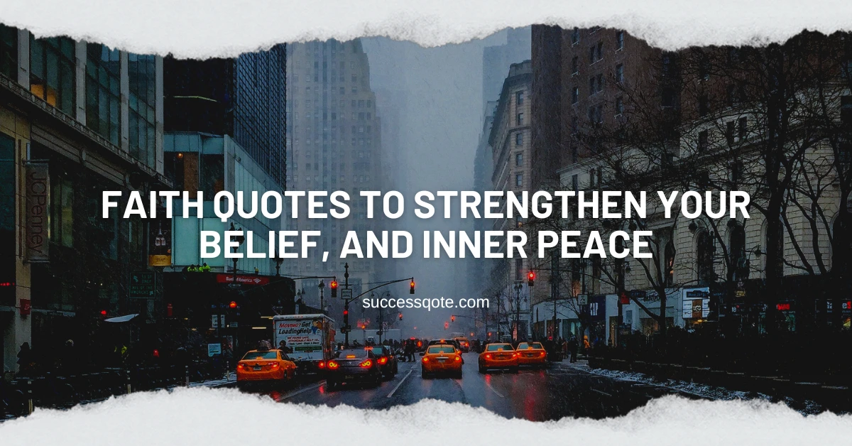 Faith Quotes