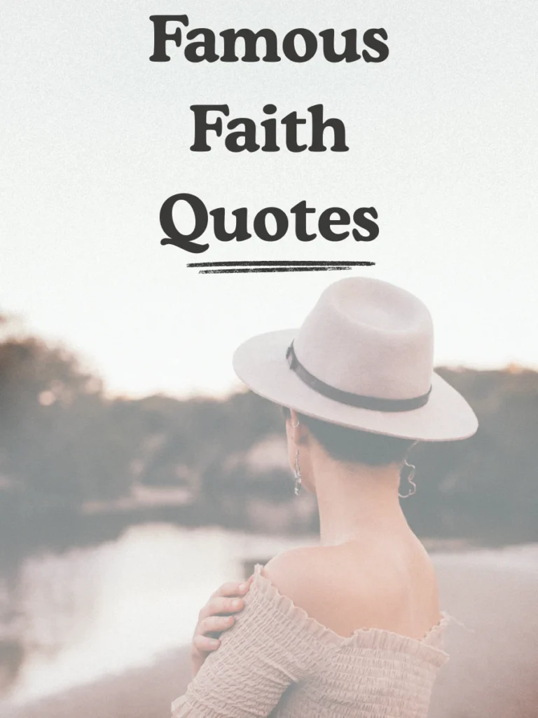 Famous Faith Quotes