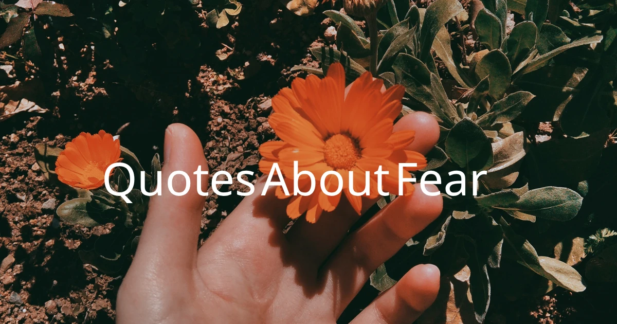 Quotes About Fear