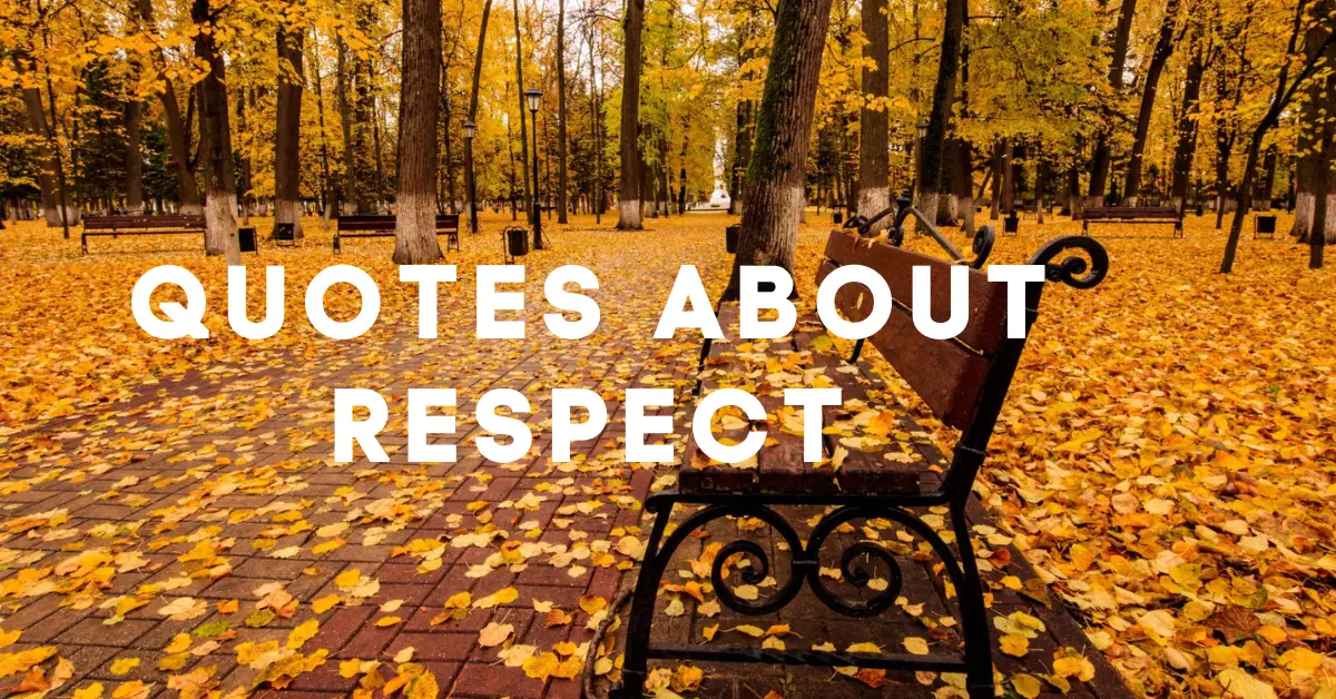 Quotes About Respect