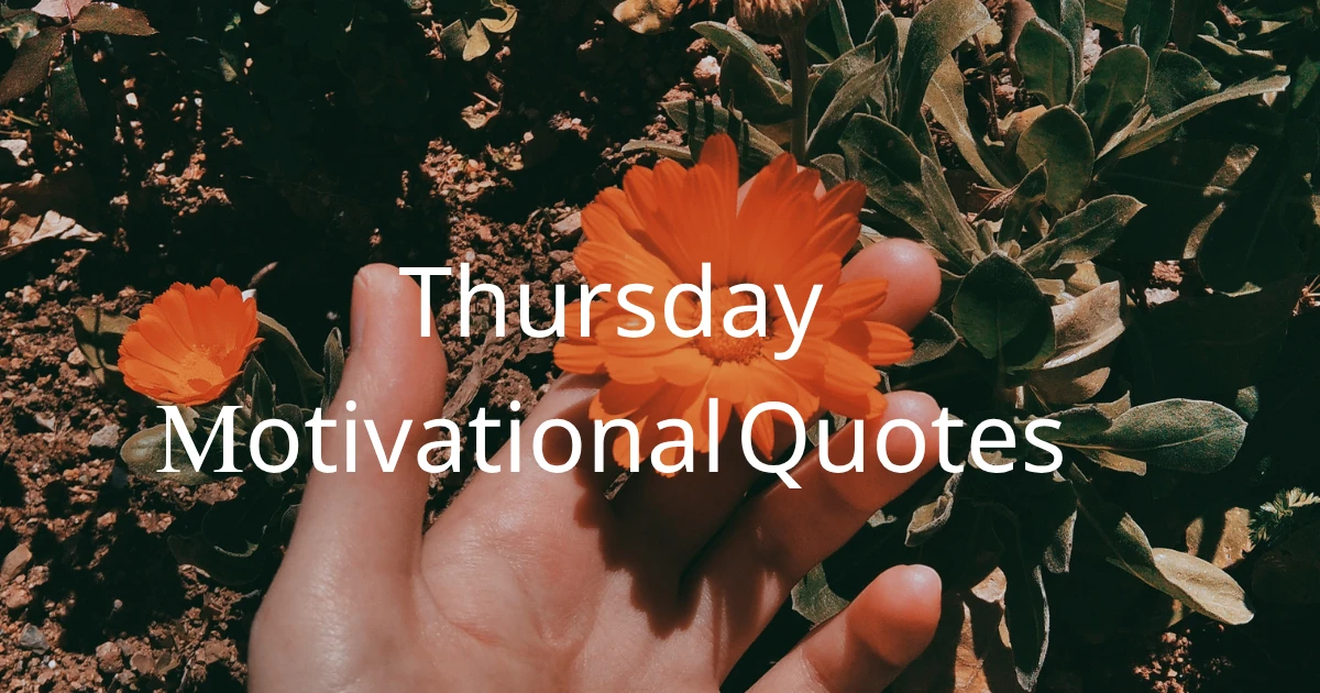 Thursday Motivational Quotes